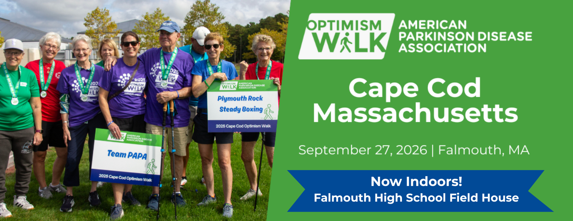 APDA 2026 Optimism Walk for Parkinson's - Cape Cod, MA