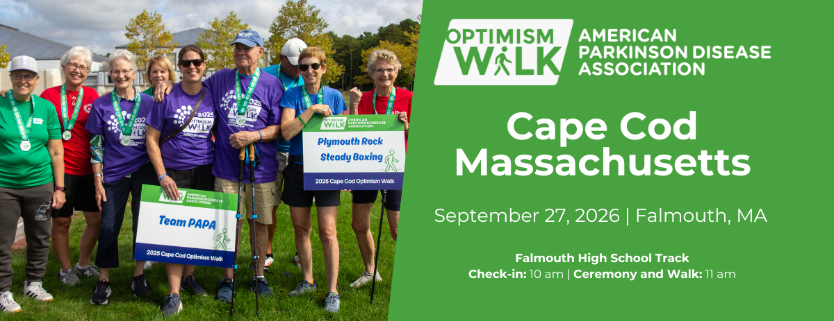 APDA 2026 Optimism Walk for Parkinson's - Cape Cod, MA